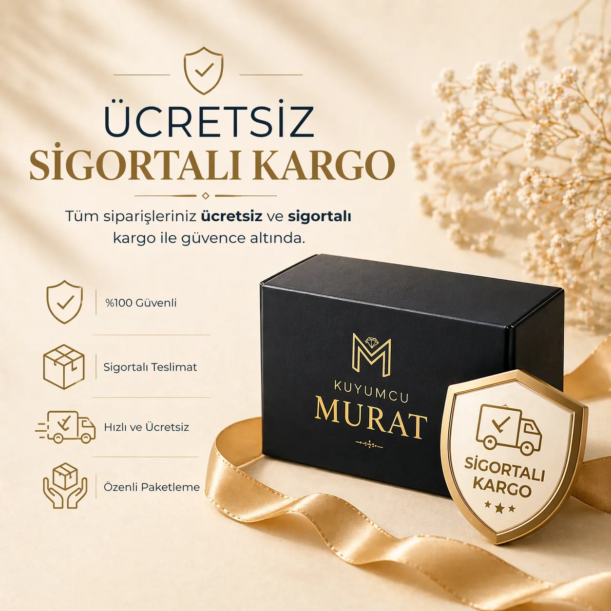 Ücretsiz Sigortalı Kargo